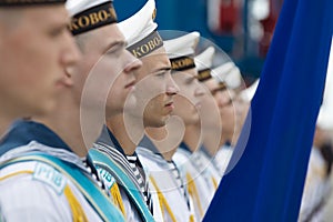 Sailors of the Navy of Ukraine