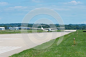 Sailplane Takeoff in Faribault