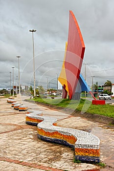 Sails Monument Sao Luis of Maranhao photo