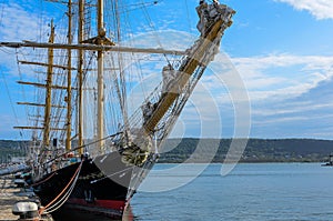 Sailship in Black Sea