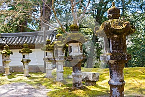 Saimyo-ji Temple in Kyoto, Japan. The Temple originally built in 824-834 photo