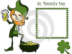 Sain patrick's day card