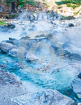 Sainokawara Park hot spring.