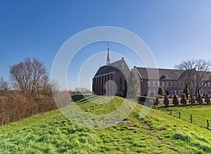 The Saint Agatha monastery near Cuijk