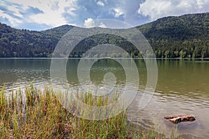 Saint Ana volcanic lake in Romania