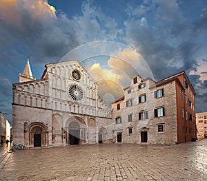 Saint Anastasia Cathedral. Zadar. photo