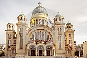 Saint Andrew basilica in Patras, Peloponnese, Greece