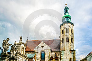 the saint Andrew church in Krakow/Cracow, Poland....IMAGE