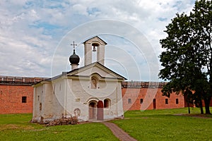 Saint Andrew Stratelates church in Veliky Novgorod