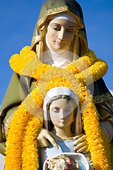 Saint Anna statue or sculpture photo