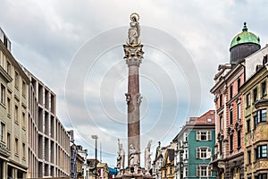 Saint Anne Column in Innsbruck, Austria.