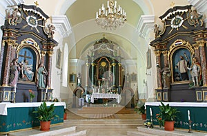 Saint Anne Parish Church in Lobor, Croatia