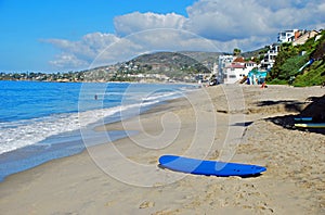 Saint Anns Street Beach in South Laguna Beach, California.