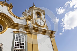 Saint Anthony Main Church in Tiradentes, Minas Gerais, Brazil