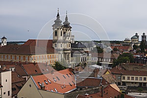 Saint Anthony of Padua church in Eger city in Hungary