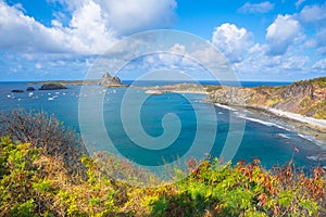 Saint Anthony Port (Porto Santo Antonio) in Fernando de Noronha Island Brazil