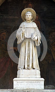 Saint Anthony statue, Pontifical Basilica of Saint Anthony of Padua in Padova, Italy photo