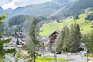 Saint Anton am Arlberg in Austria