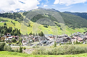 Saint Anton am Arlberg in Austria