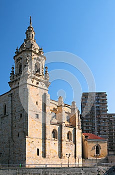 Saint Anton church. Bilbao, Spain