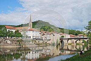 Saint Antonin Noble Val. Francia