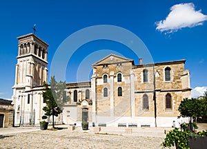 Saint-Apollinaire Cathedral in Valence, Drome, France