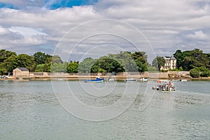 Saint-Armel in Brittany, beautiful seascape