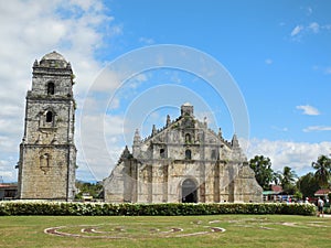 Paoay Church in Ilocos Norte - front view
