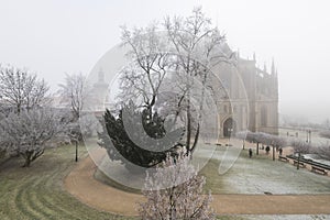 Saint Barbara Church in Kutna Hora, Czech Republic