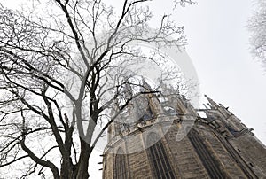 Saint Barbara Church in Kutna Hora, Czech Republic