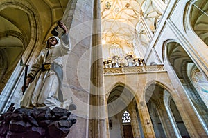 Saint Barbara Church in Kutna Hora, Czech Republic. UNESCO