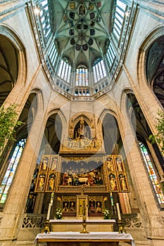 Saint Barbara Church in Kutna Hora, Czech Republic. UNESCO