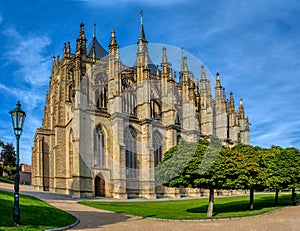 Saint Barbara`s Cathedral, Kutna Hora, Czech Republic