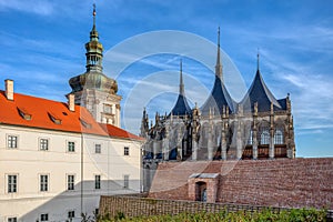 Saint Barbara`s Cathedral, Kutna Hora, Czech Republic