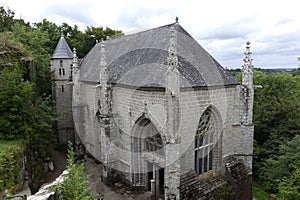 Saint Barbe chapel , Le Faouet, Brittany, France.