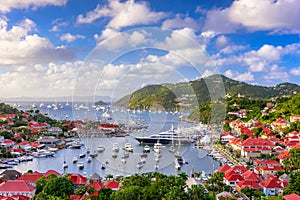 Saint Barthelemy skyline