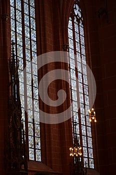 Saint Bartholomew Church interior in Frankfurt am Main