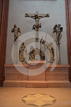 Saint Bartholomew`s Church interior