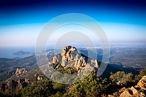 Saint - BarthÃÂ©lÃÂ©my Rock, France, Var, Saint Raphael photo
