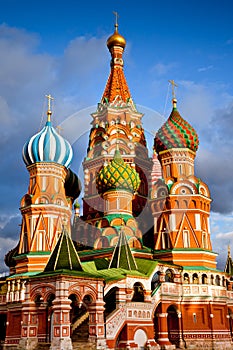 Saint Basil Cathedral in Moscow