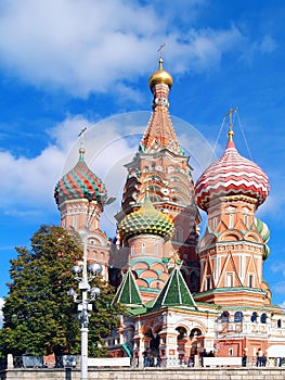 Saint Basil Cathedral at the Red Square