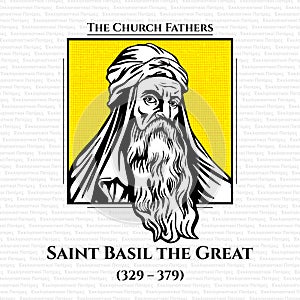 Saint Basil the Great 329 â€“ 379, was the bishop of Caesarea Mazaca in Cappadocia, Asia Minor. He was an influential theologian