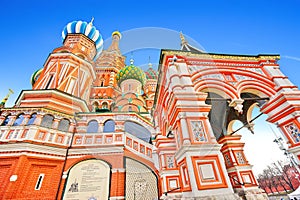 Saint Basil's Cathedral in Moscow