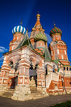 Saint Basil`s Cathedral-Red Square, Moscow, Russia