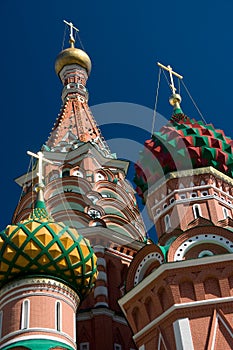 Saint Basil's Cathedrals Domes, Moscow photo