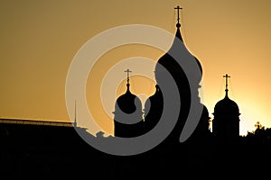 Saint Basil's Cathedrals Domes, Moscow photo