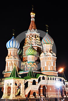Saint Basils cathedral in Moscow.