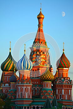 Saint Basils Cathedral in Moscow photo