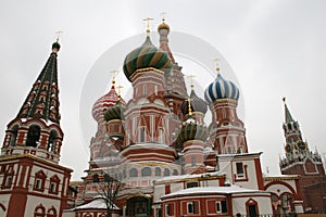 Saint Basils cupolas photo