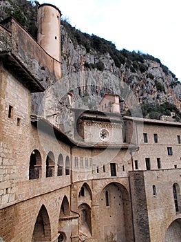 The Saint Benedicts Monastery in Italy